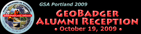 GeoBadger Alumni Reception