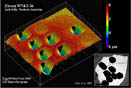 Optical interferometer image of surface 1 of zircon