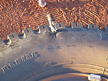 photo, flat tire